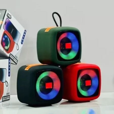 Picture of X-911 Wireless Portable Rechargeable Mini Disco Speaker Bluetooth, FM Radio, AUX, TF Memory Card Reader and USB Pen Drive-Asia Express