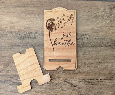 Picture of 1PCS New Wooden Phone Holder Stand Mobile Smartphone Support Tablet Stand-Multi design-Brown
