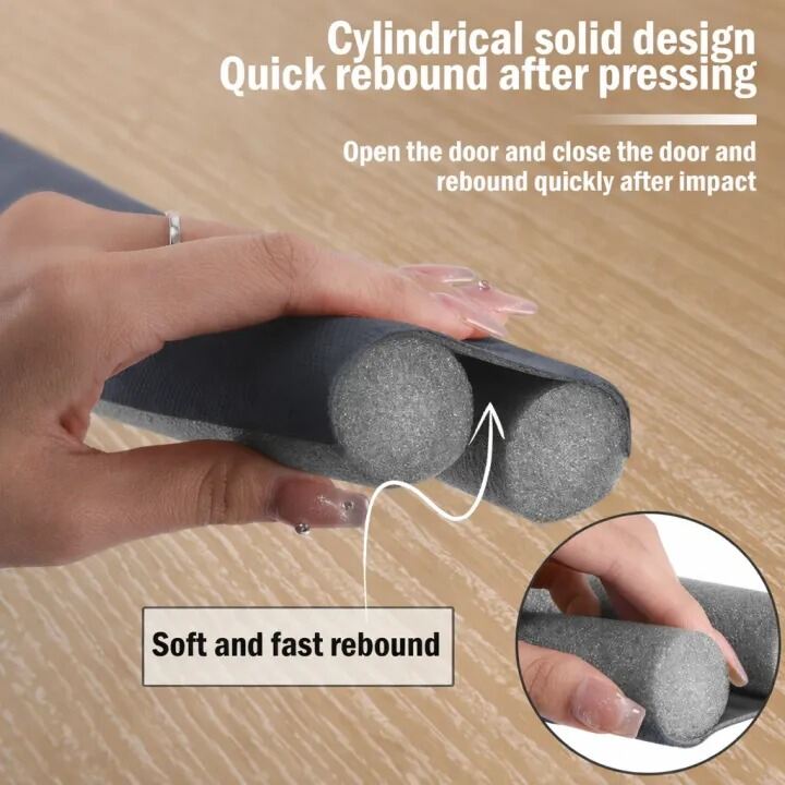 Picture of Door Bottom Sealing Strip Door Seal Gap Sound Proof Door Weather-strip Guard For Door Bottom Dust Blocker Door Sealing Stopper,Door Bottom cockroach Stopper-Multicolor