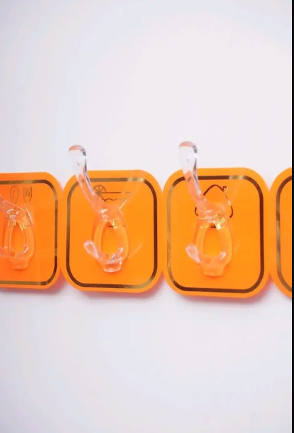 Picture of Wall Hook Easy Installation Strong Adhesive Towel Hook Key Organizer-Multicolor