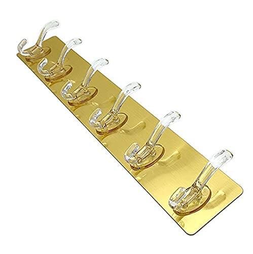 Picture of Wall Hook Easy Installation Strong Adhesive Towel Hook Key Organizer-Multicolor