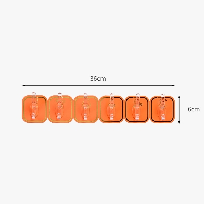 Picture of Wall Hook Easy Installation Strong Adhesive Towel Hook Key Organizer-Multicolor