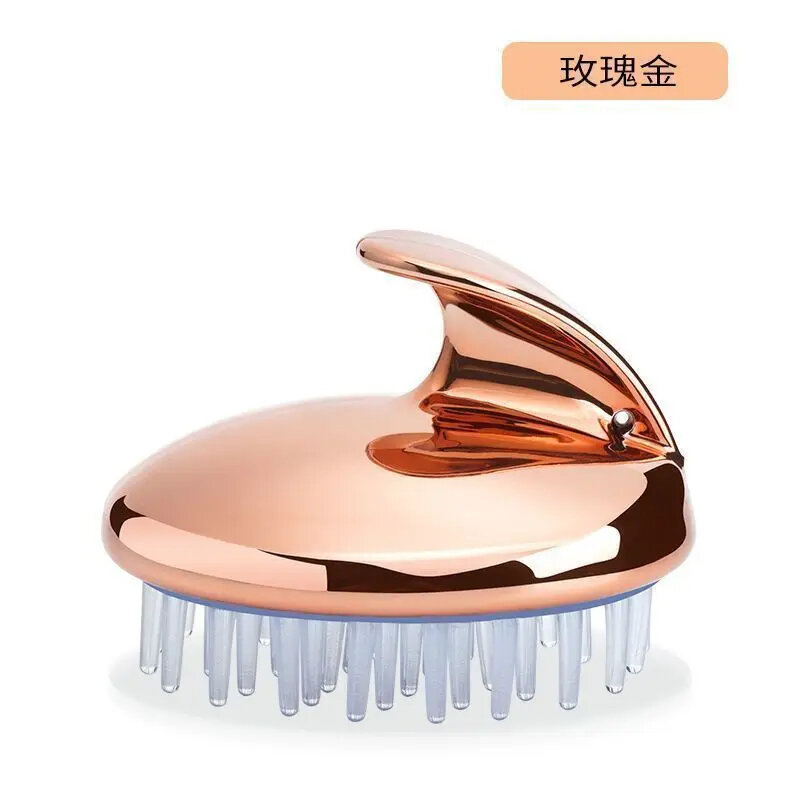 Picture of Silicone shampoo brush and massager comb for hair care asia express-Multicolor