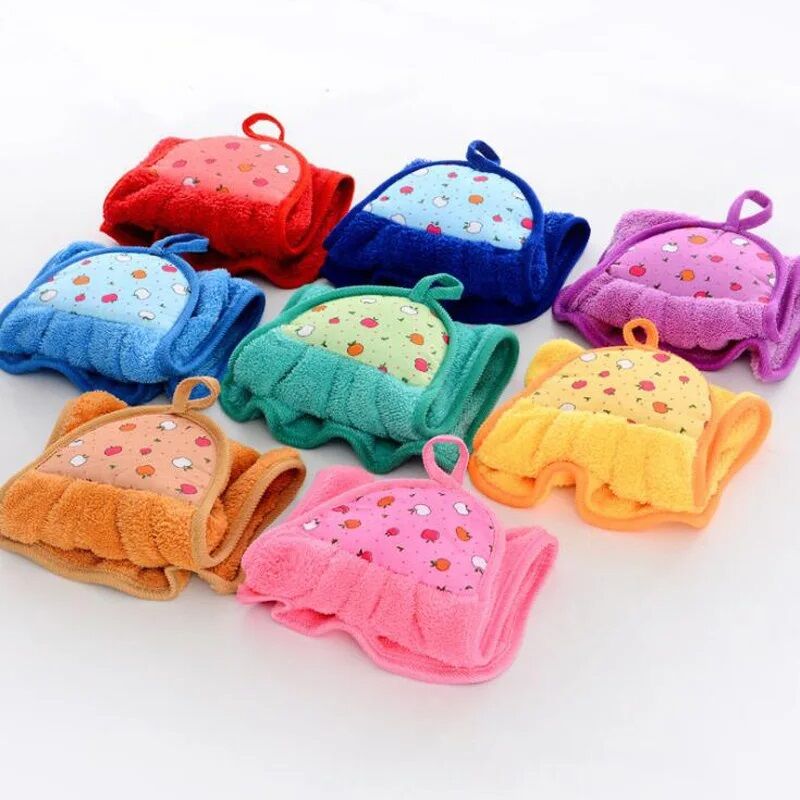 Picture of Kitchen Household Cleaning Supplies Bathroom Hanging Type Water Absorbent Wipe Oil Hand Towel Remover-Multicolor