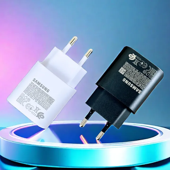 Picture of New Original Samsung Charger 25W Super Fast Charge EU Adapter For Galaxy Z Fold Flip 3 4 S23 S22 Ultra Note 21 20 Plus A70 A90 Phone-Multicolor