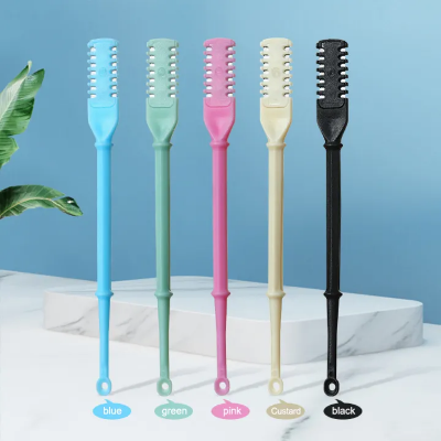 Picture of 360 Degree Rotating Double Head Nose Hair Trimmer Earpick Nose Hair Removal Trimming Portable Nose Ear Hair Trimmer Tool-The Asia Express-White