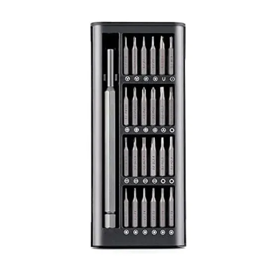 Picture of 24 in 1 Multifunctional Screwdriver Tool Set For Mobile Phone, Computer, Electronic Product repair, Camera Maintenance and Disassembly_The Asia Express-Black