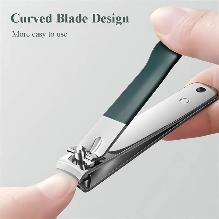 Picture of 4_piece nail manicure set stainless steel men and women professional nail clippers pedicure care tools_The Asia Express-Green