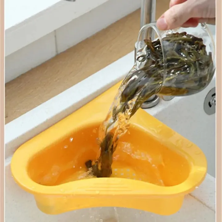 Picture of Kitchen Sink Filter Swan Drain Basket Garbage Filter Multifunctional Hanging Rack Shelf Strainer Sink Hanging Rack Accessories_ The Asia Express-Multicolor