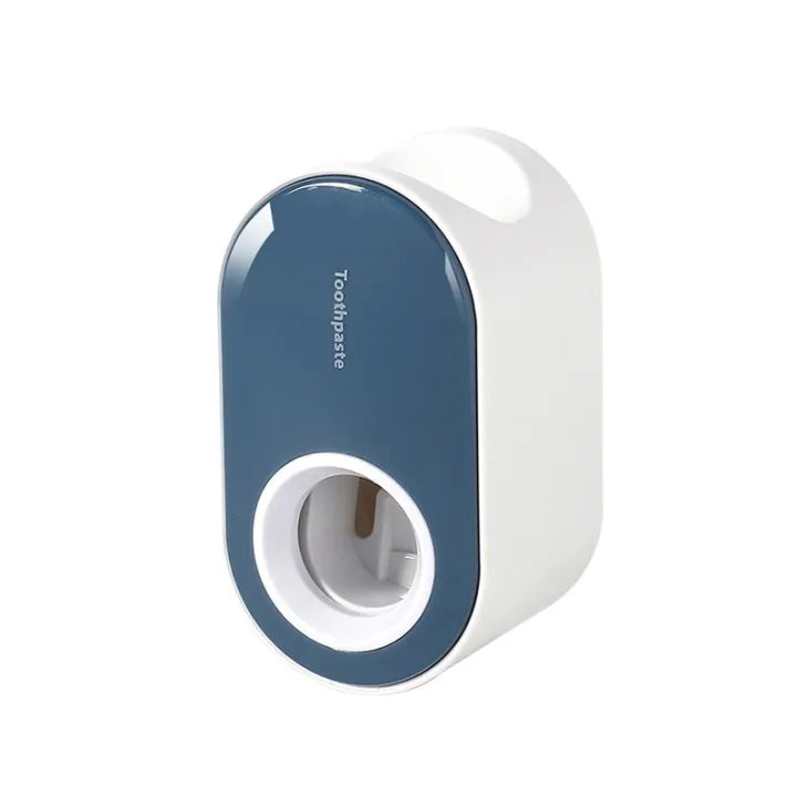 Picture of Automatic Toothpaste Dispenser Wall Mounted Toothpaste Squeezers Dust-proof Toothpaste Holder- The Asia Express