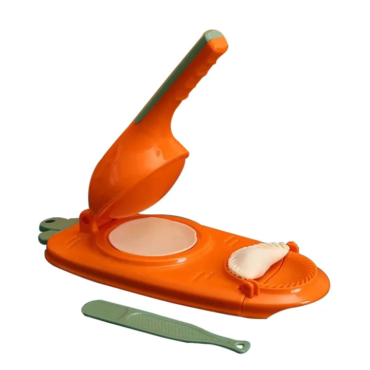 Picture of 2 in 1 magic cake maker -2 in1 dumpling maker diy kit wrapper presser manual Labor-machine kitchen gadgets mini size-The Asia Express-Multicolor