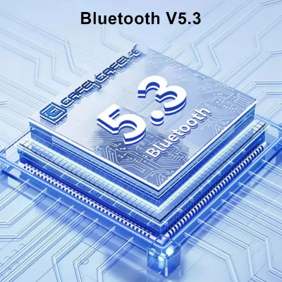 Picture of Wireless earphone Bluetooth earbuds Transparent Digital Display TWS Mecha Style Sports Headphones-The Asia Express-Multicolor