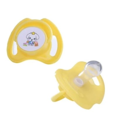 Picture of Baby Silicon Pacifier Butterfly Shape Hygenic Cap With Silicone Pacifier Animal Pattern- The Asia Express-Multicolor