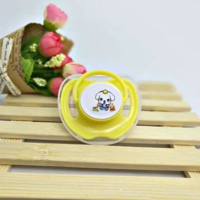 Picture of Baby Silicon Pacifier Butterfly Shape Hygenic Cap With Silicone Pacifier Animal Pattern- The Asia Express-Multicolor