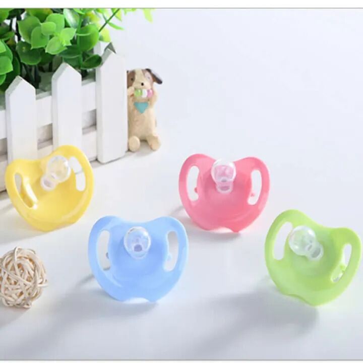 Picture of Baby Silicon Pacifier Butterfly Shape Hygenic Cap With Silicone Pacifier Animal Pattern- The Asia Express-Multicolor