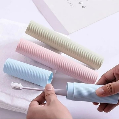 Picture of Travel Portable Toothbrush Cup Bathroom Toothpaste Holder Storage Case Organizer Toiletries Storage Cup Creative Economic Box-The Asia Express-Multicolor