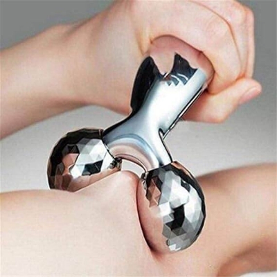 Picture of Y Shaped 3D Body Massage Roller-The Asia Express-Silver