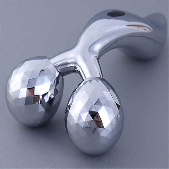 Picture of Y Shaped 3D Body Massage Roller-The Asia Express-Silver