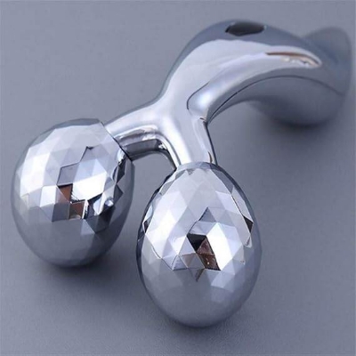 Picture of Y Shaped 3D Body Massage Roller-The Asia Express-Silver