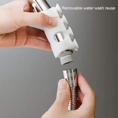 Picture of 2pcs Bathroom Punch-Free Relocatable Wall Shower Head Bracket Suction Cup Holder-The Asia Express