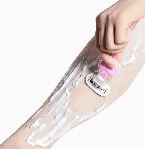 Picture of GlowSkin Women’s Triple-Blade Shaving Razor with Protective Travel Case & Extra Replacement Blade – Smooth, Safe & Painless Hair Removal Razor for Face, Arms & Body - The Asia Express-Multicolor