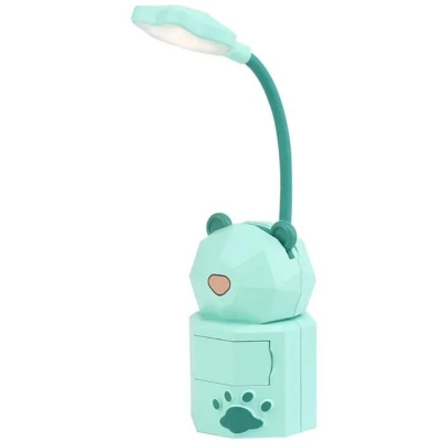 Picture of Book Lamp Rechargeable Bed Light Reading Light For Kids Mighty Bright Book Lights Kids Lamps for Bedrooms Girls,Kids Reading Light Cute Design USB Charging Warm Light 360 Degrees Gooseneck-The Asia Express-Multicolor