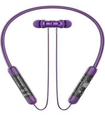 Picture of Transparent Voice Changer Wireless Neckband with 36Hrs Playtime, HD Sound Bluetooth Headset- The Asia Express-Multicolor
