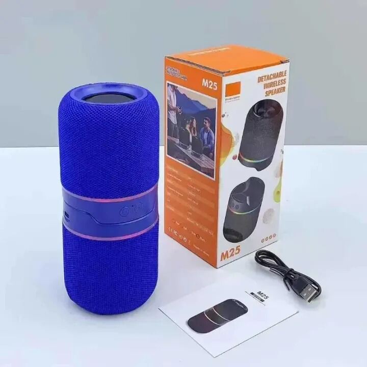 Picture of 2-in-1 Magnetic Speaker Wireless Bluetooth Speaker Dazzling Split Subwoofer Wireless Bluetooth Audio RGB Outdoor Wireless - The Asia Express