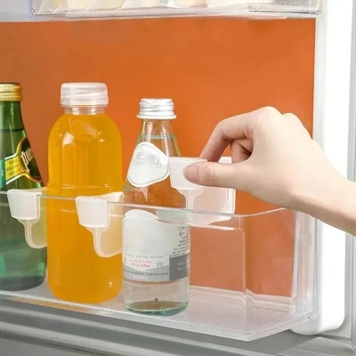 Picture of 12pcs Practical Refrigerator Storage Divider for Kitchen Organization Perfect for Arranging Eggs Bottles kitchen accessories dish rack- The Asia Express