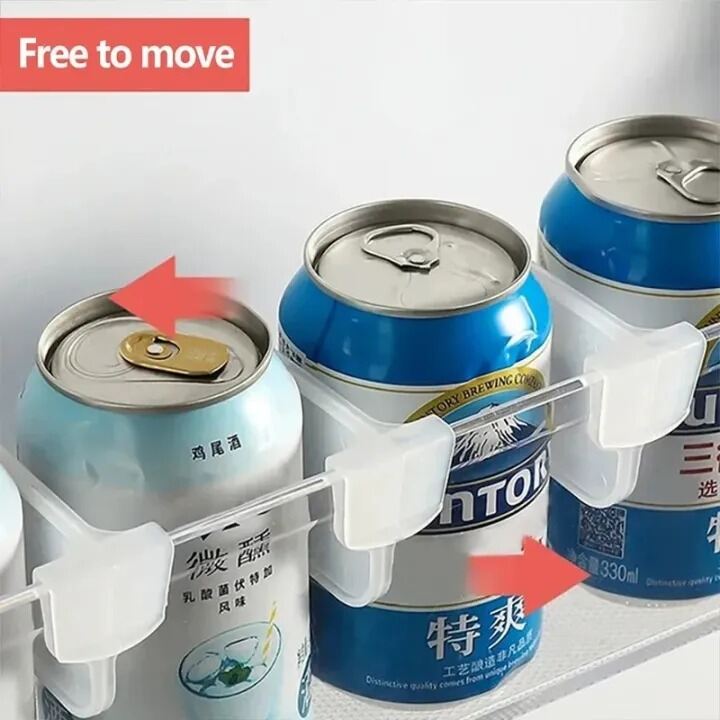 Picture of 12pcs Practical Refrigerator Storage Divider for Kitchen Organization Perfect for Arranging Eggs Bottles kitchen accessories dish rack- The Asia Express