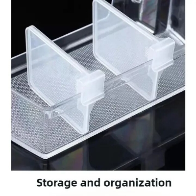 Picture of 12pcs Practical Refrigerator Storage Divider for Kitchen Organization Perfect for Arranging Eggs Bottles kitchen accessories dish rack- The Asia Express