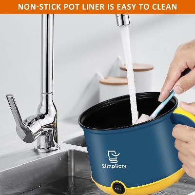 Picture of Multi Stainless Steel Pots Electric Rice Cooker Nonstick Frying Pan Cooking Soup Pot Cookware Electric Skillet- The Asia Express-Multicolor
