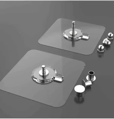 Picture of 5pcs Super Strong Adhesive Wall Hooks Maximum Hold for Kitchen Bathroom Damage Free Hanging Posters Shelves Nails Storage- The Asia Express