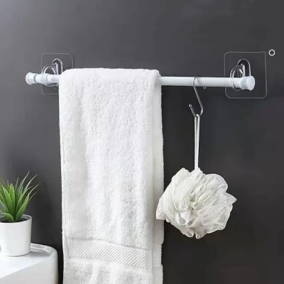 Picture of 4/6pcs Multifunctional Wall-Mounted Round Hooks Free Punching Seamless Paste Storage Rack Kitchen Bathroom Household Ring Hange- The Asia Express