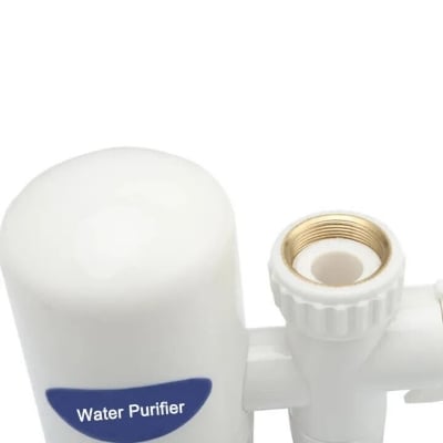 Picture of Faucet Water Filter with Washable Ceramic Filter Cartridge Tap Water Purifier For Household Kitchen Faucet Percolator- The Asia Express