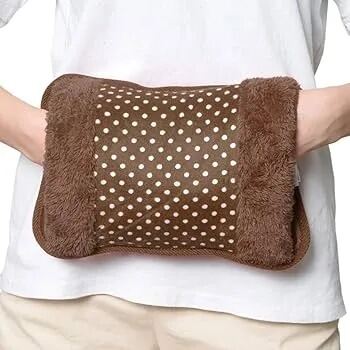 Picture of Rechargeable Electric Hot Water Bag Heat Therapy Pain Relief Pillow Warm Bag for Back, Neck, Shoulder & Body Pain Relief-Multicolour – The Asia Express-Multicolor