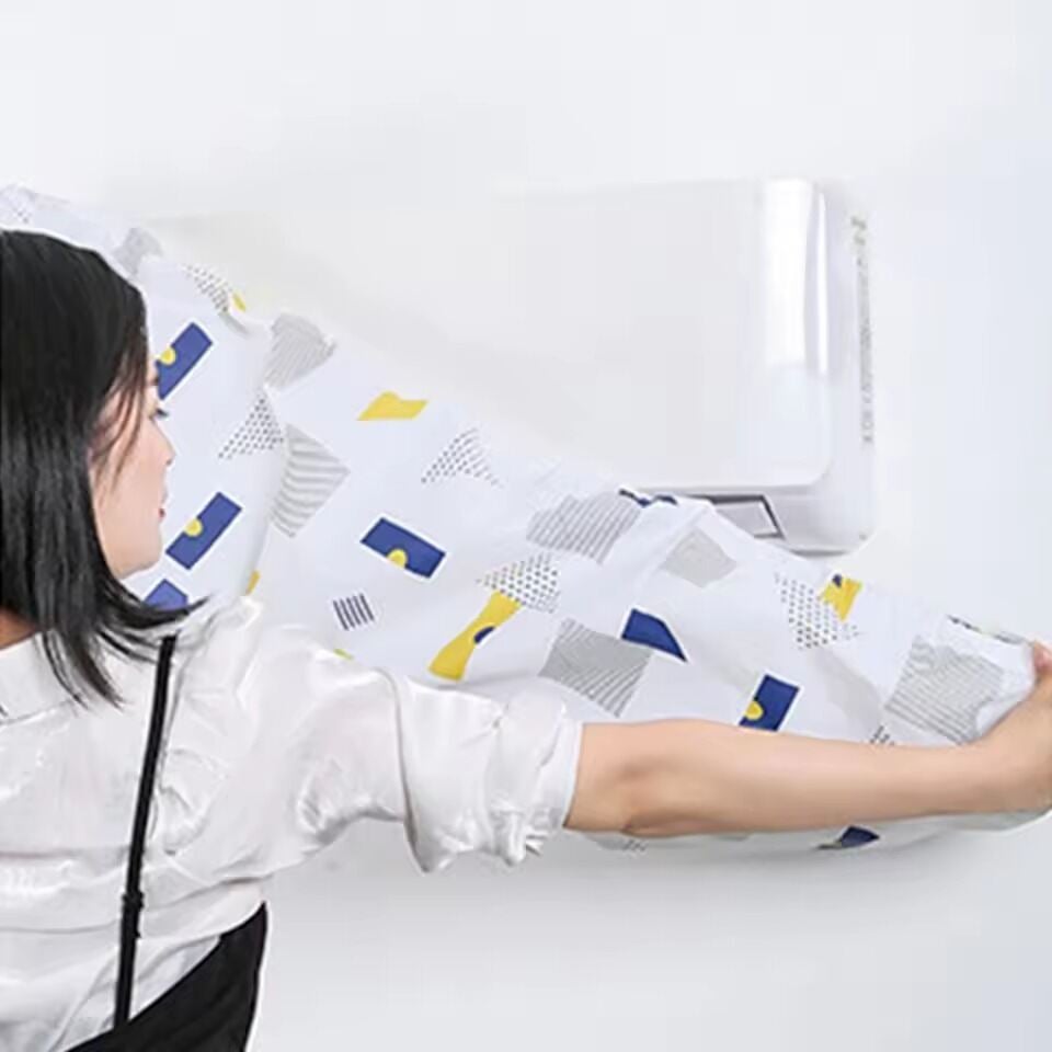 Picture of 1 Ton, 1.5 Ton, 2 Ton AC Dust Protectorr Cover for Air Conditioner Air Conditioner Dust Protector Cover Waterproof & Dustproof AC Cover for Indoor & Outdoor Protection- The Asia Express-1-ton