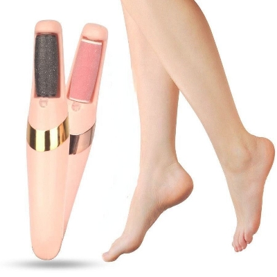 Picture of Rechargeable Electric Callus Remover for Feet – 2-Speed Powerful Foot Sander with Coarse & Fine Roller Heads for Removing Dead Skin, Cracked Heels & Hard Callus – Safe, Compact & Travel-Friendly Foot Care Tool for Smooth, Soft Feet- The Asia Express-Multicolor