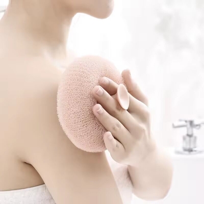 Picture of Soft Bristle Bathroom Brush with Suction Cup – Gentle Hair Bath Brush, Back Scrubbing Body Brush, Mud Exfoliating Shower Scrubber & Massage Brush for Full Body Cleaning- The Asia Express-Multicolor
