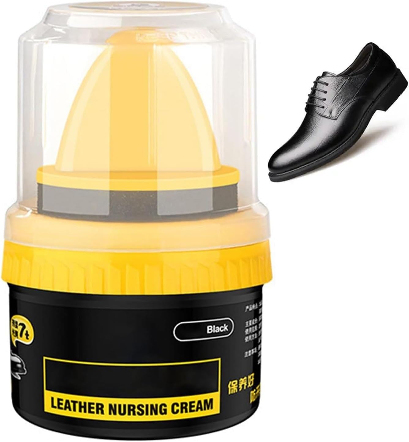 Picture of Leather Repair & Care Cream – Liquid Shoe Polish with Sponge | Universal Leather Balm for Shoes, Bags & Car Seats | Scratch Repair, Color Restore & Shine Enhancer | Premium Quality Leather Care Product- The Asia Express-Chocolate