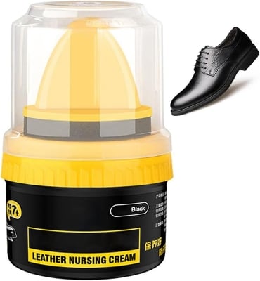 Picture of Leather Repair & Care Cream – Liquid Shoe Polish with Sponge | Universal Leather Balm for Shoes, Bags & Car Seats | Scratch Repair, Color Restore & Shine Enhancer | Premium Quality Leather Care Product- The Asia Express-Chocolate
