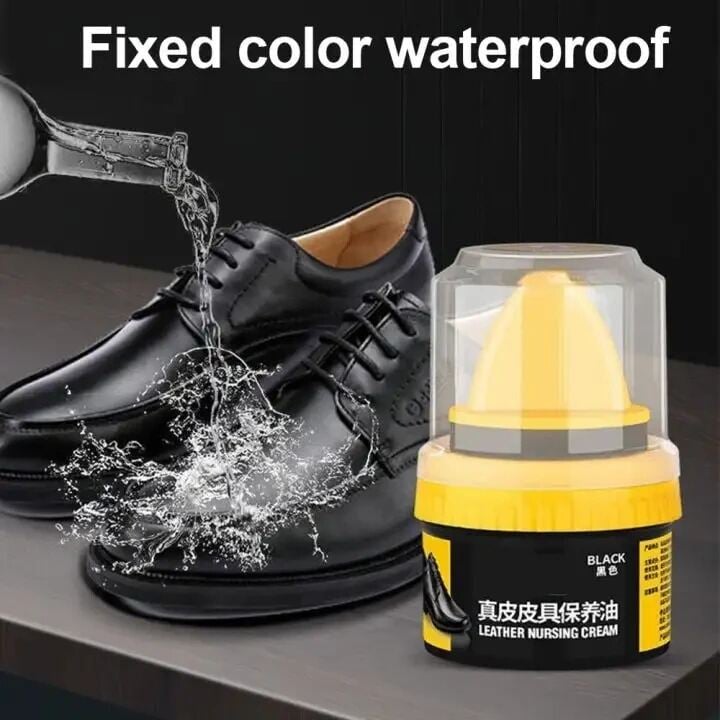 Picture of Leather Repair & Care Cream – Liquid Shoe Polish with Sponge | Universal Leather Balm for Shoes, Bags & Car Seats | Scratch Repair, Color Restore & Shine Enhancer | Premium Quality Leather Care Product- The Asia Express-Chocolate
