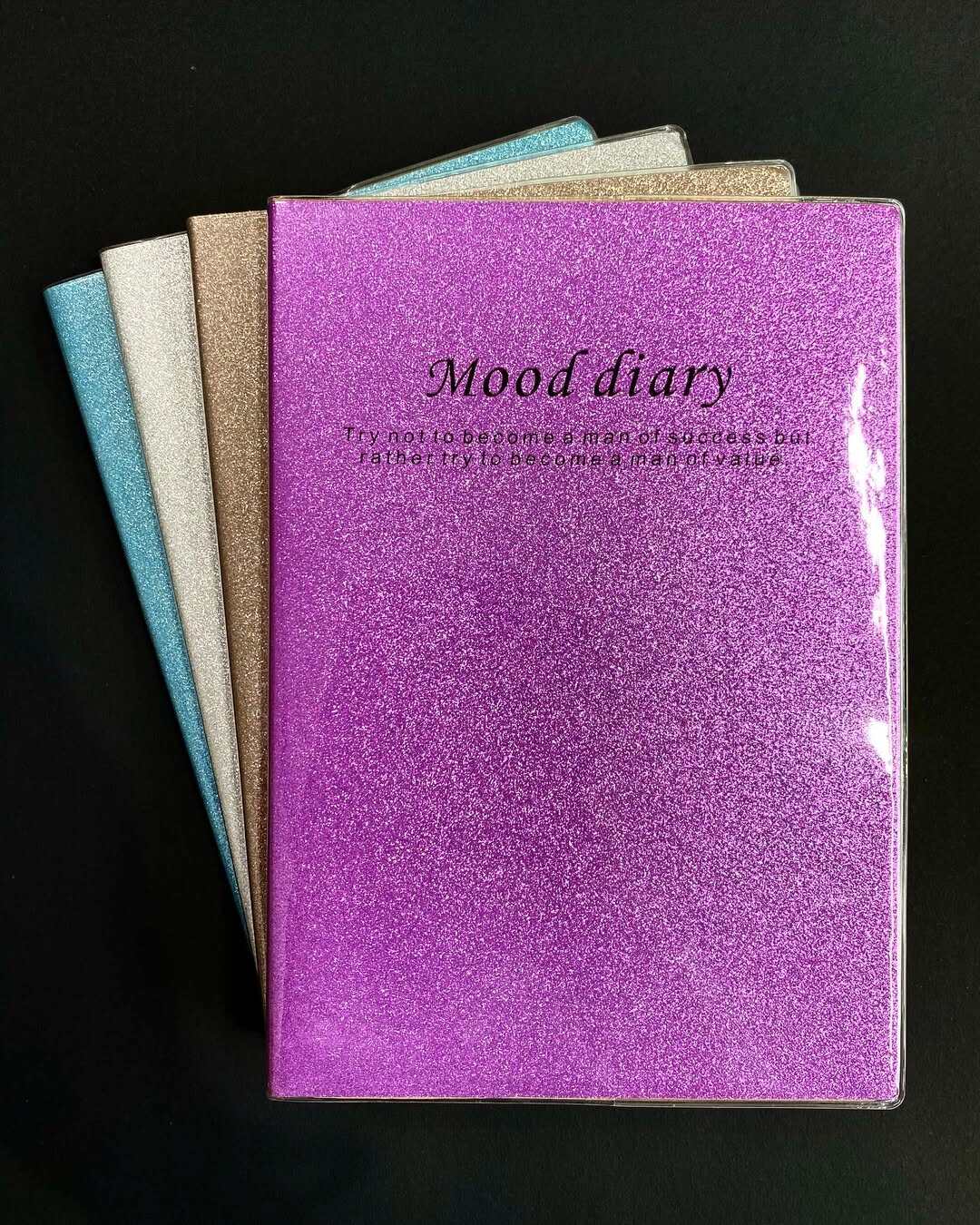 Picture of China Pocket Special Glitter Notepad Mini Sparkly Notebook for Notes, Journaling & School Use- The Asia Express-Multicolor
