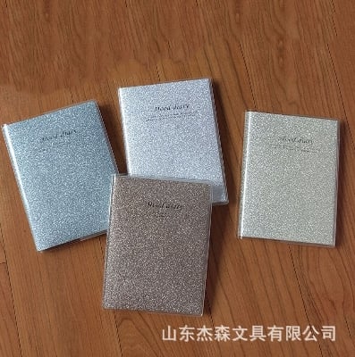 Picture of China Pocket Special Glitter Notepad Mini Sparkly Notebook for Notes, Journaling & School Use- The Asia Express-Multicolor