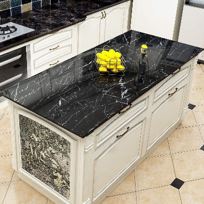 Picture of YENHOME Premium Marble Self-Adhesive Contact Paper – Waterproof, Oil-Proof & Moisture-Resistant Glossy Marble Wallpaper for Kitchen Countertop, Cabinet, Table, Stove Area & Furniture Renovation - The Asia Express-Multicolor