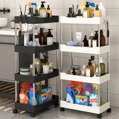 Picture of Narrow Type Multi Purpose Gap Storage Trolley Rack - The Asia Express