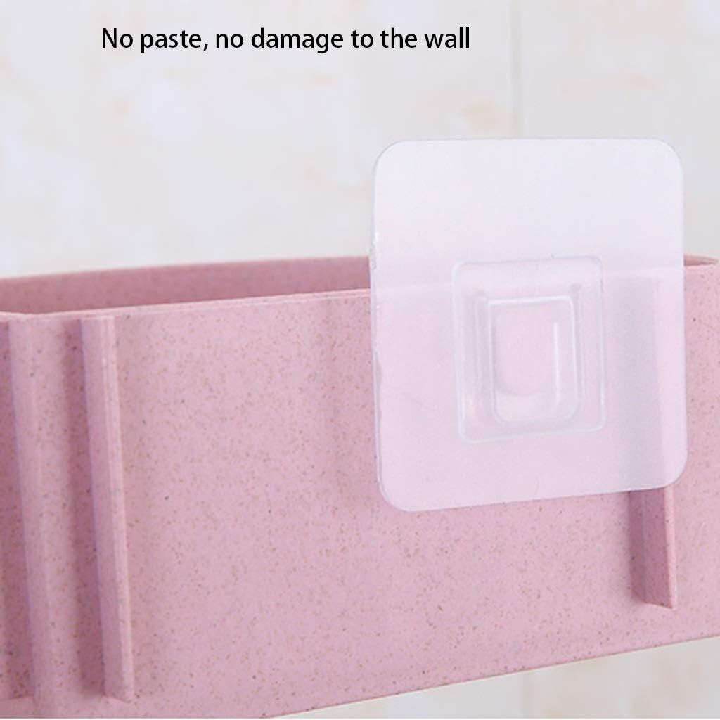 Picture of Triangle Corner Shelf Bathroom Shower Caddy – Self Adhesive Wall Mounted Storage Rack, Plastic Organizer Basket for Bathroom & Kitchen Corner Use - The Asia Express-Multicolor
