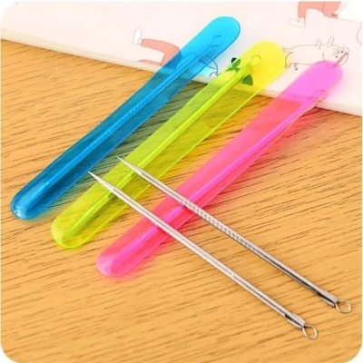 Picture of Professional Pimple Popper Tool Kit skin care product - With Comedone Extractor Milia Removal Tool Blackhead Tweezers and Whitehead Remover Tool Spot Treatment Acne Set - Derma Roller - The Asia Express