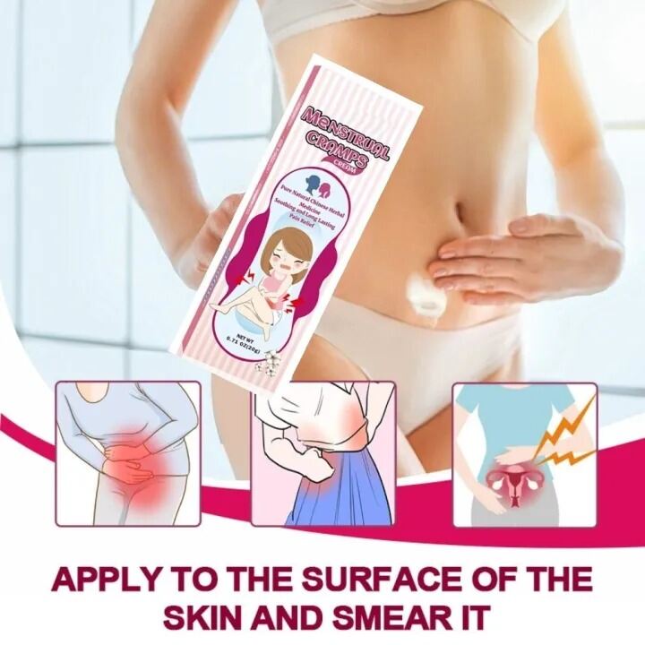 Picture of SUMIFUN Menstrual Cramps Pain Relief Cream 20g – Herbal Soothing Relief for Period Pain, Menstrual Discomfort & Lower Abdominal Massage, Lower Belly Massage & Women’s Menstrual Care - The Asia Express
