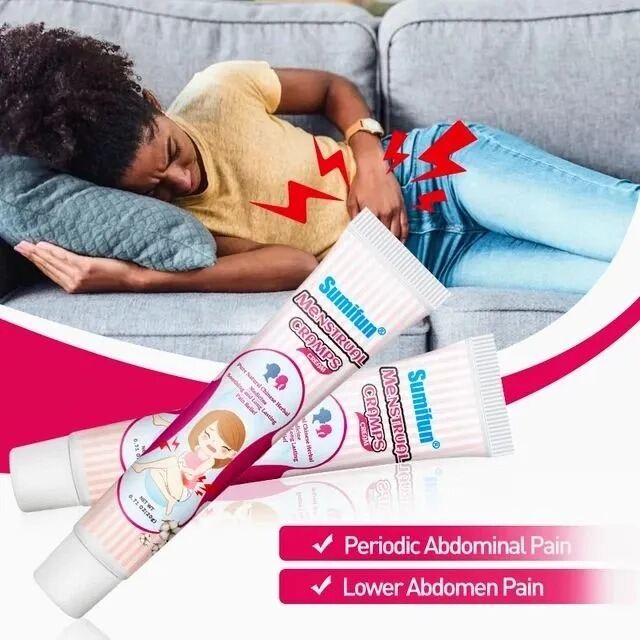 Picture of SUMIFUN Menstrual Cramps Pain Relief Cream 20g – Herbal Soothing Relief for Period Pain, Menstrual Discomfort & Lower Abdominal Massage, Lower Belly Massage & Women’s Menstrual Care - The Asia Express